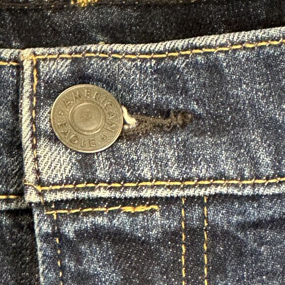 American Eagle Jeans Mens 34X30 (37x29 Actual) Blue Denim Flex Relaxed Straight - Picture 5 of 16